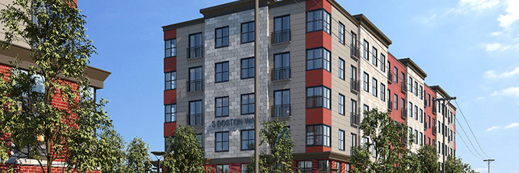 Rockland Trust and Newburyport Bank provide $30.6 million to MINCO Development for the construction of Newburyport Crossing at Three Boston Way